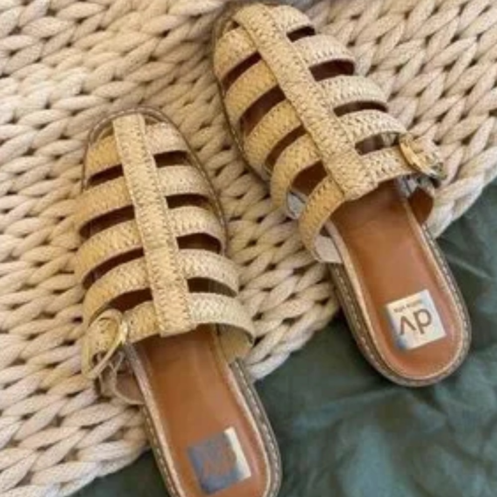 DV by Dolce Vita Fyona Fisherman Mule Sandals 8 NWT